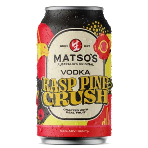 Matso's Vodka Rasp Pine Crush 330ml Can-0